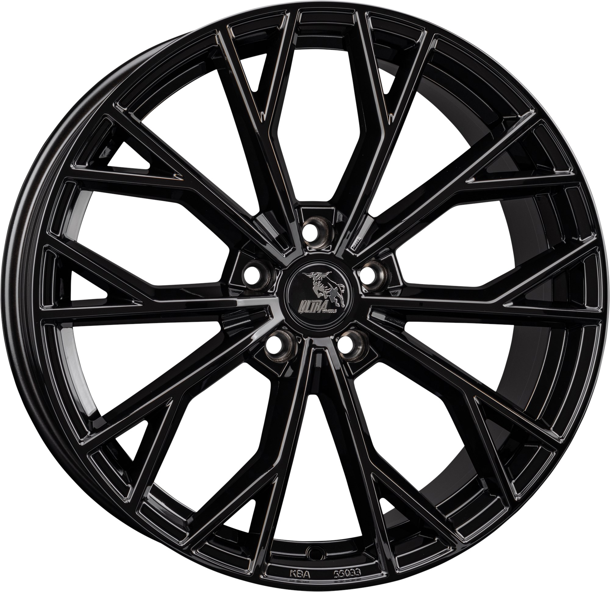 ULTRA WHEELS RS EVO ZWART GLANZEND 4250674393922